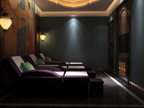 新中式足浴效果图设计(图4) image