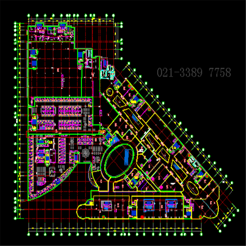 火锅店建筑结构 房屋建筑设计 CAD全套甲级设计资质