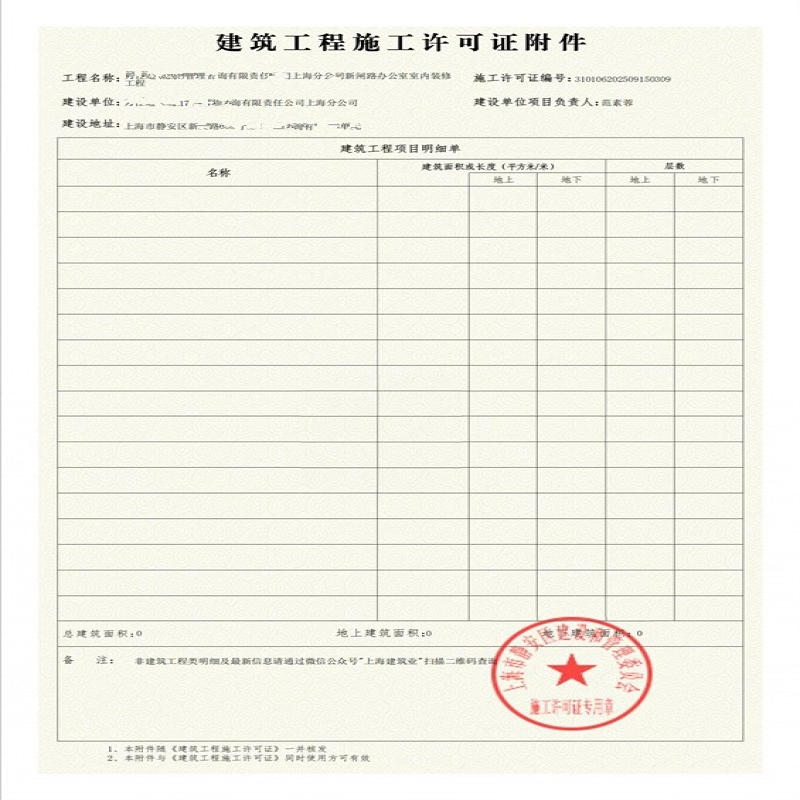 进入年底冲刺阶段，静安区施工许可证又来一张！