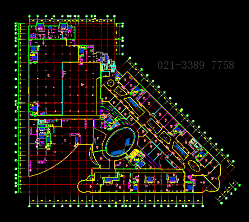 火锅店建筑结构 房屋建筑设计 CAD全套甲级设计资质(图1)