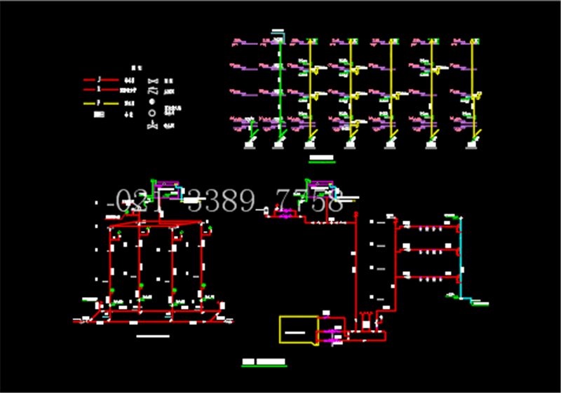 菜市场建筑结构 房屋建筑设计 CAD全套甲级设计资质(图6) 菜市场建筑结构 房屋建筑设计 CAD全套甲级设计资质(图6)