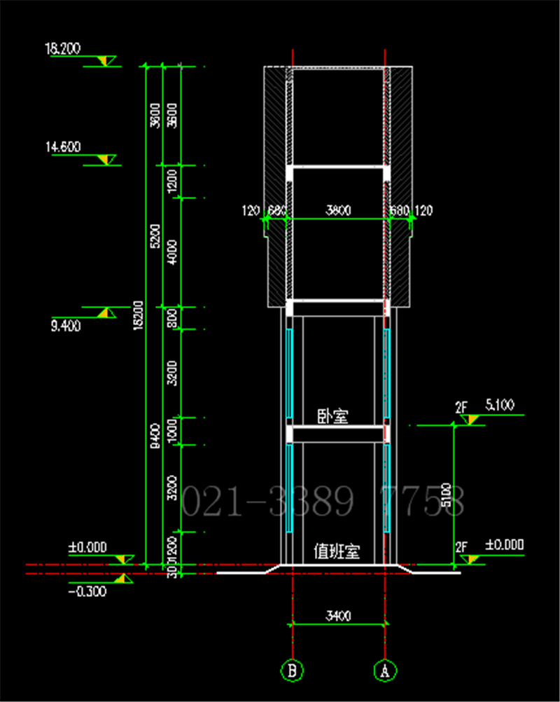 学校建筑结构 房屋建筑设计 CAD全套甲级设计资质(图12) 学校建筑结构 房屋建筑设计 CAD全套甲级设计资质(图12)