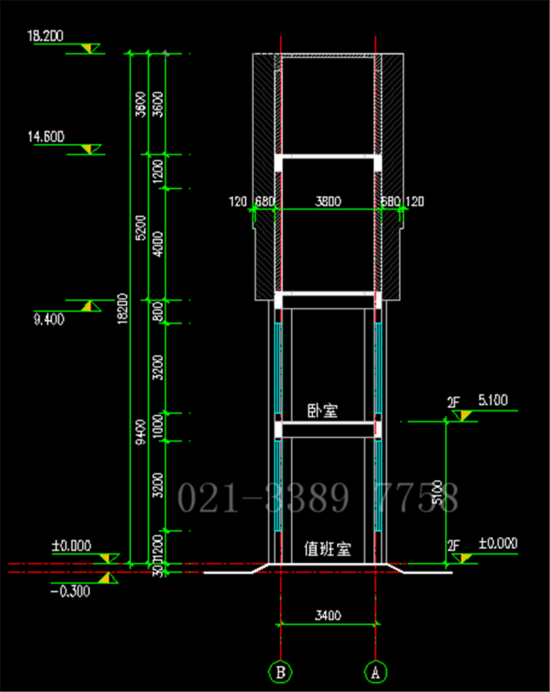 学校建筑结构 房屋建筑设计 CAD全套甲级设计资质(图8) 学校建筑结构 房屋建筑设计 CAD全套甲级设计资质(图8)