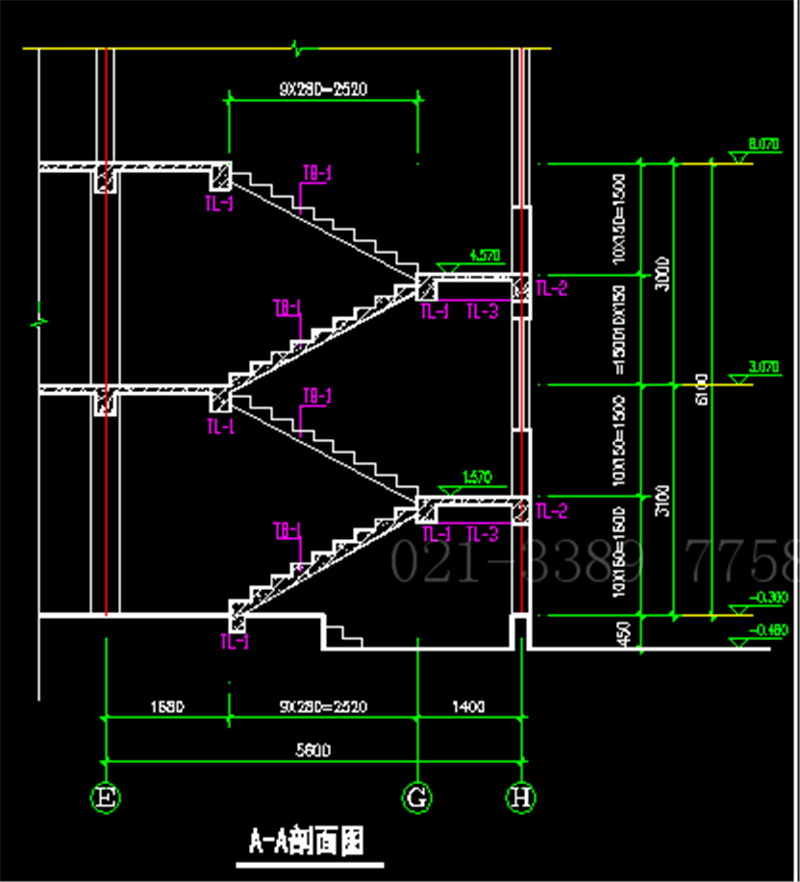 钢结构建筑 房屋建筑设计 CAD全套甲级设计资质(图8) 钢结构建筑 房屋建筑设计 CAD全套甲级设计资质(图8)