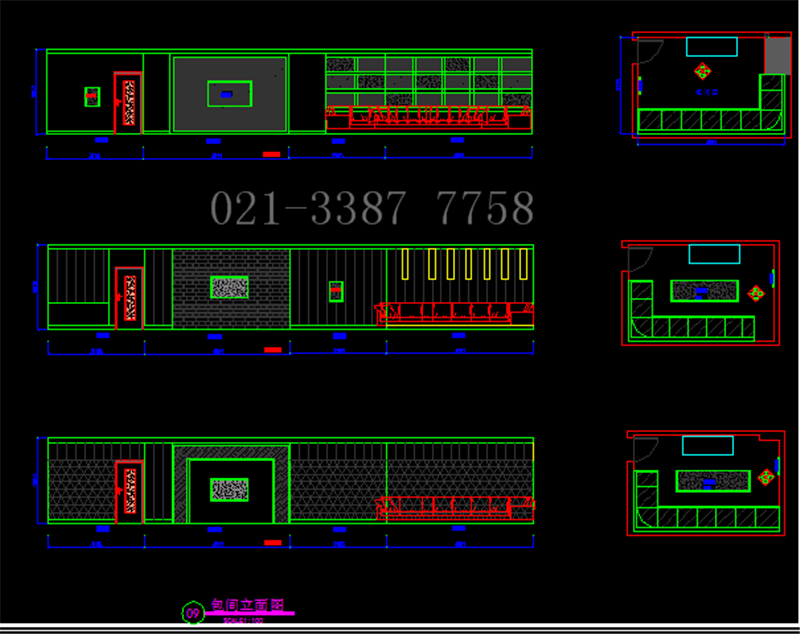 ktv建筑结构 房屋建筑设计 CAD全套甲级设计资质(图11) ktv建筑结构 房屋建筑设计 CAD全套甲级设计资质(图11)