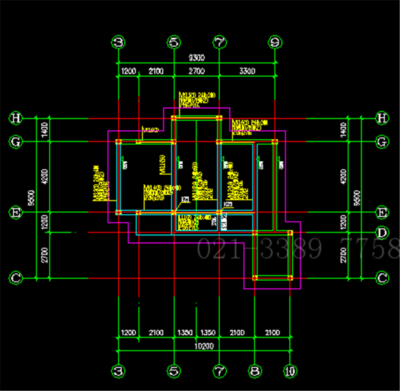 钢结构建筑 房屋建筑设计 CAD全套甲级设计资质(图9) 钢结构建筑 房屋建筑设计 CAD全套甲级设计资质(图9)