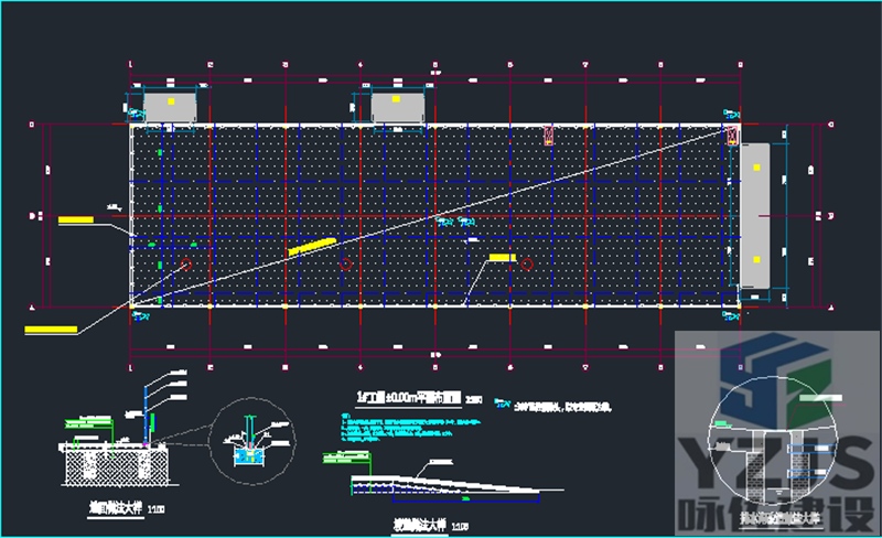 某央企机场工装设备棚项目-建筑图赏析(图2) 某央企机场工装设备棚项目-建筑图赏析(图2)