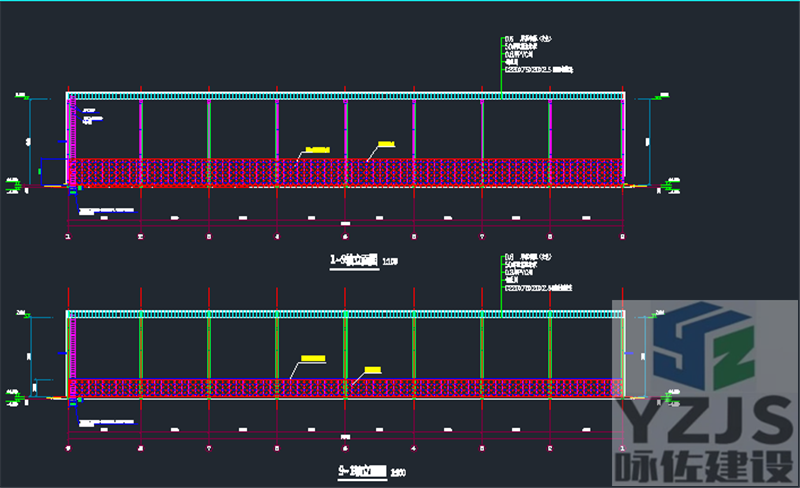 某央企机场工装设备棚项目-建筑图赏析(图5) 某央企机场工装设备棚项目-建筑图赏析(图5)