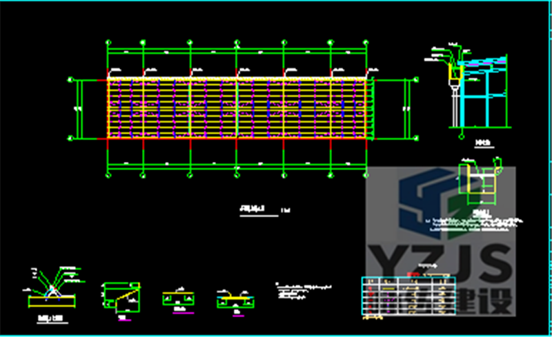某央企机场工装设备棚项目-结构图赏析(图6) 某央企机场工装设备棚项目-结构图赏析(图6)