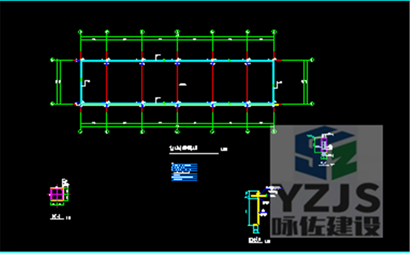 某央企机场工装设备棚项目-结构图赏析(图2) 某央企机场工装设备棚项目-结构图赏析(图2)