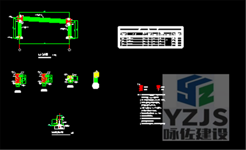 某央企机场工装设备棚项目-结构图赏析(图4) 某央企机场工装设备棚项目-结构图赏析(图4)