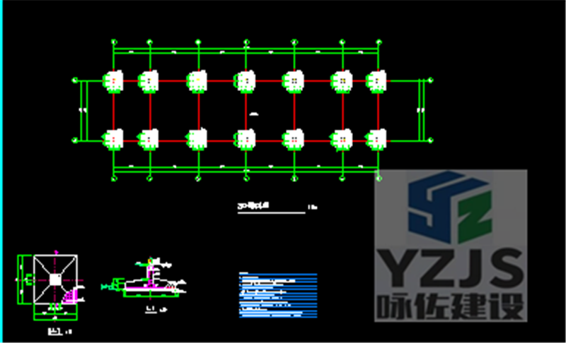 某央企机场工装设备棚项目-结构图赏析(图1) 某央企机场工装设备棚项目-结构图赏析(图1)