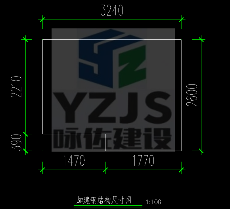 钢结构加建施工图 （v同号15901992096）(图6)
