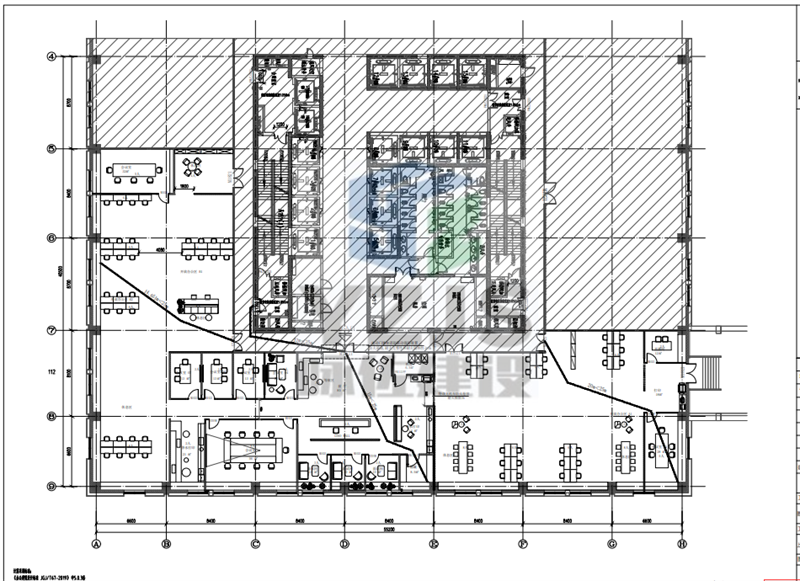 xxxx库尔勒办公室装修项目(图2) xxxx库尔勒办公室装修项目(图2)