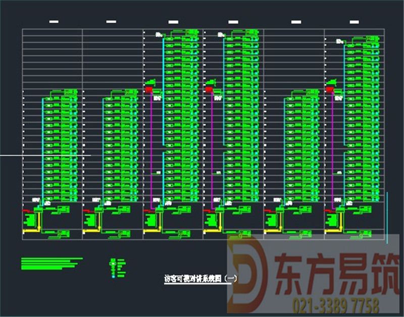 江苏某小区弱电设计施工图(图2)