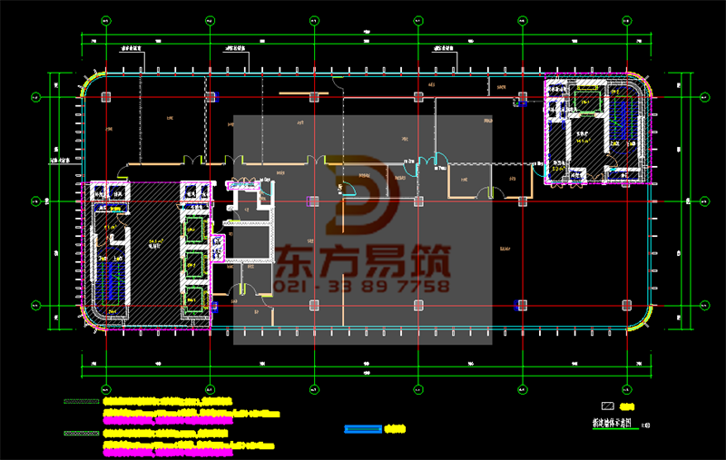 临港滴水湖畔办公室装修建筑设计(图5)
